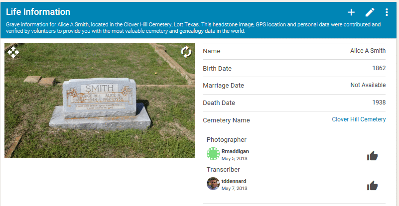 Cómo encontrar un lugar de entierro para su antepasado en línea