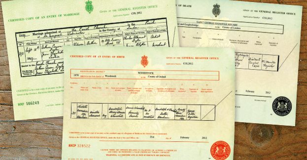Cómo encontrar certificados de nacimiento, matrimonio y defunción