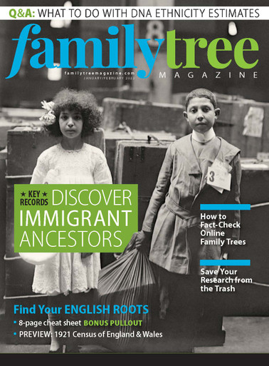 Revista Family Tree enero/febrero 2022, edición digital