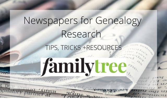 Periódicos para la investigación genealógica.