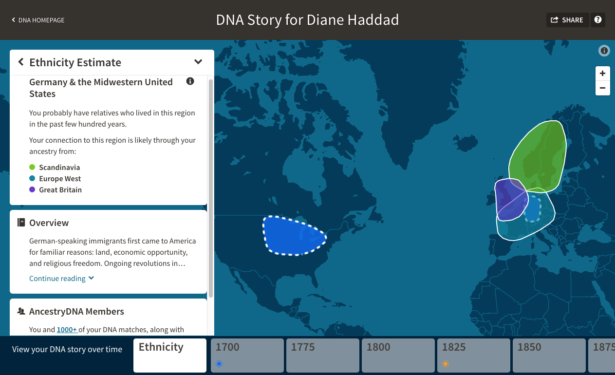Comprender y utilizar la herramienta comunitaria de AncestryDNA