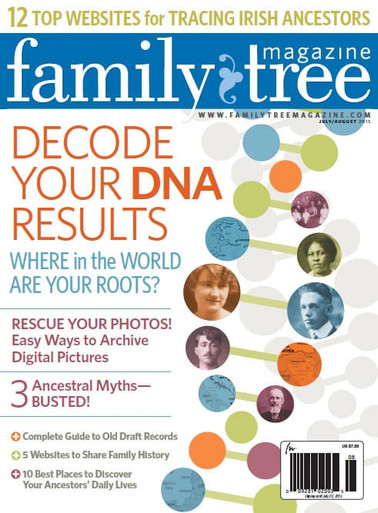 Revista Family Tree julio/agosto 2015, edición digital