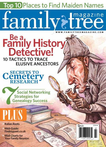 Revista Family Tree, julio de 2010, edición digital