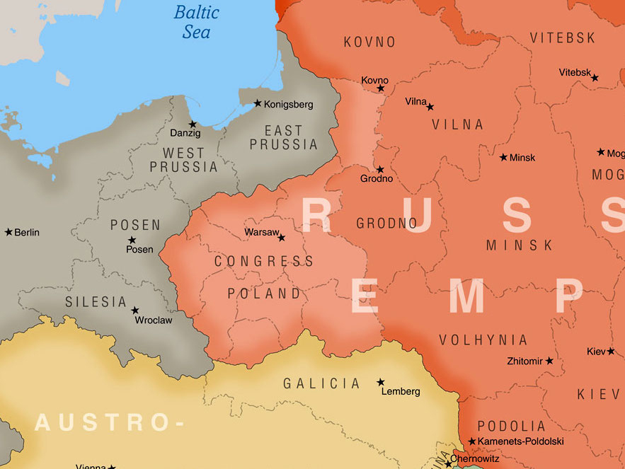Una cronología de la historia judía en Europa del Este, 1772-1919